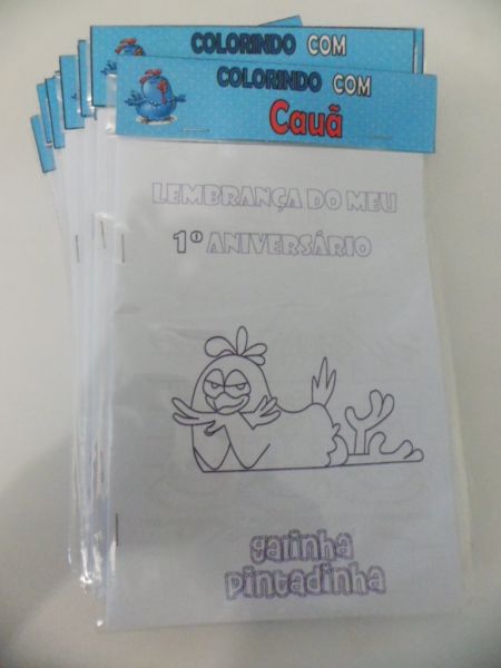 Livrinho para colorir
